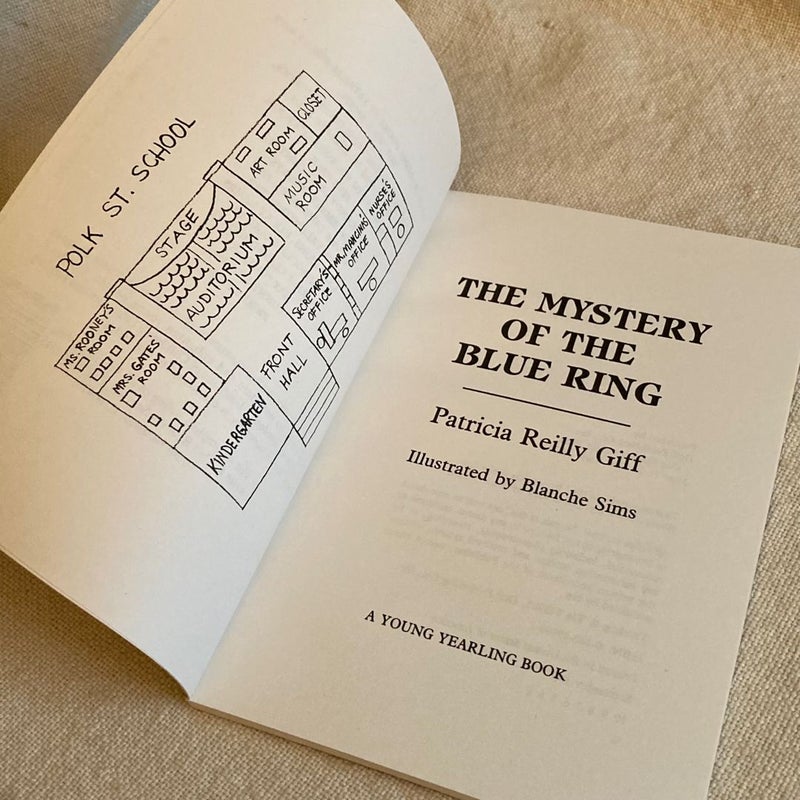 The Mystery of the Blue Ring (The Polka Dot Private Eye # 3)