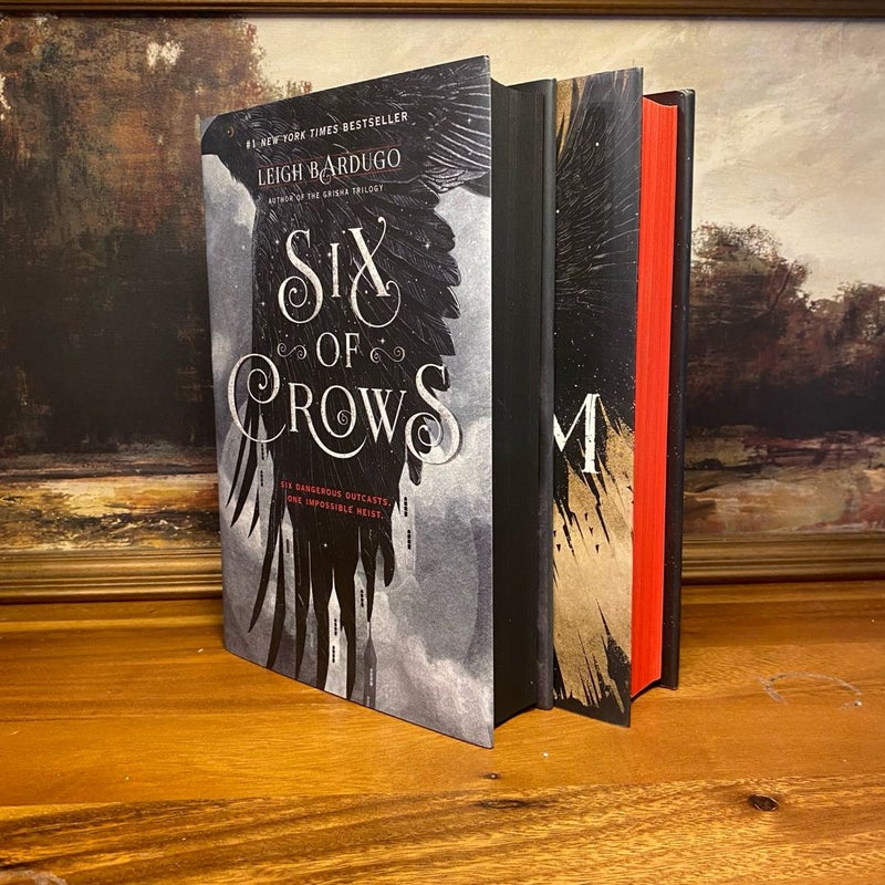 Six of Crows Duology Stenciled/sprayed Edges 
