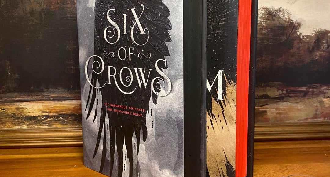 First Edition Six of Crows Duology Sprayed Edges by Leigh Bardugo 