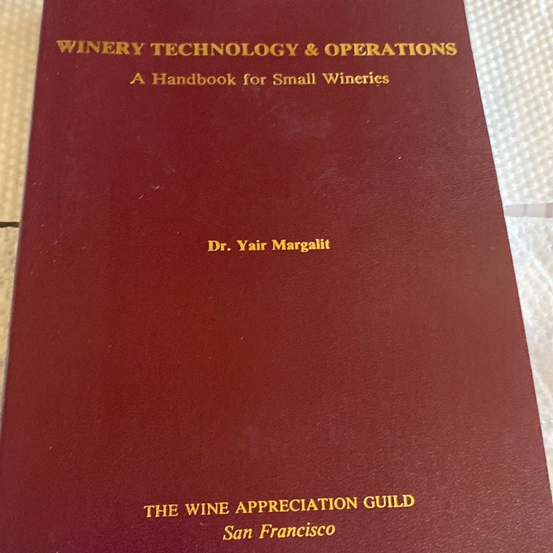 Winery Technology & Operations