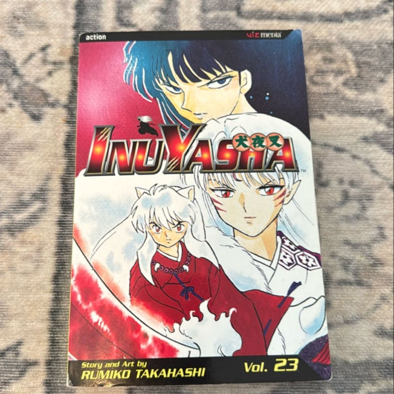 Inuyasha, Vol. 3, 9, 21 & 23 manga lot