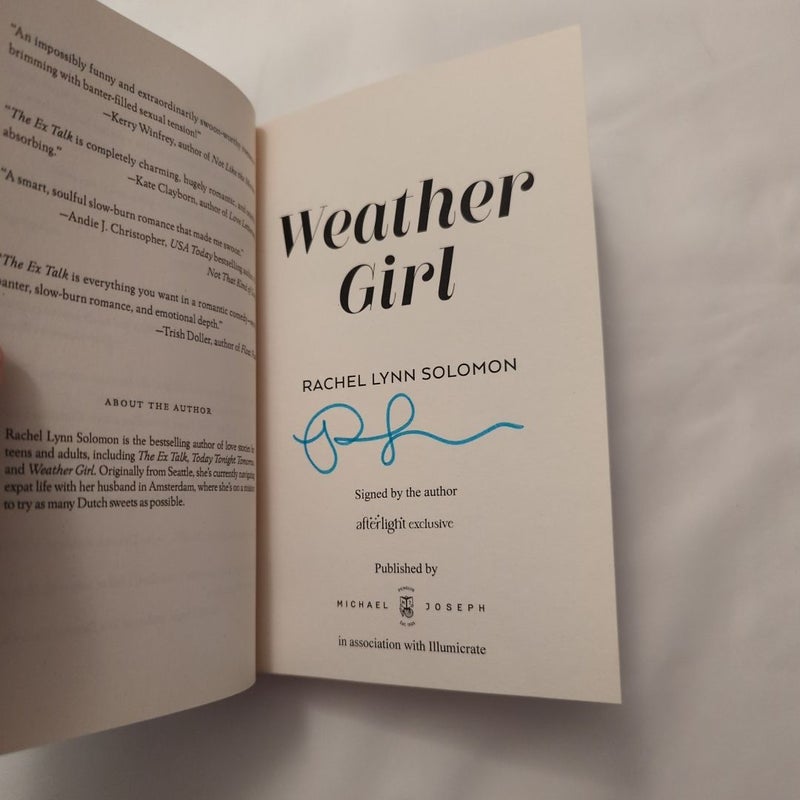 Weather Girl *Illumicrate Afterlight SIGNED Special Edition*
