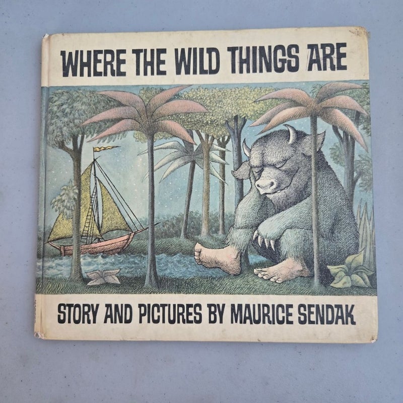 Where the Wild Things Are Book Club Edition 1963