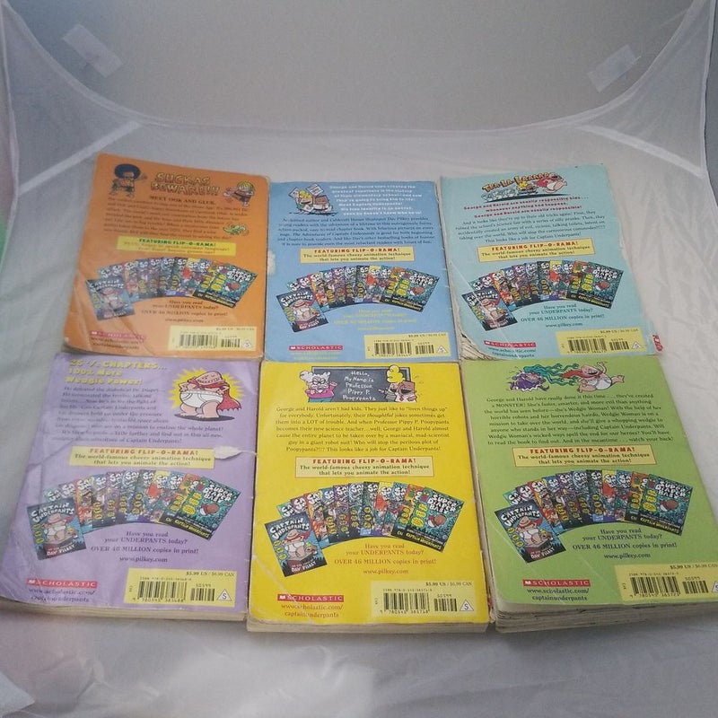 Lot of 13 Captain Underpants/Ook and Gluk