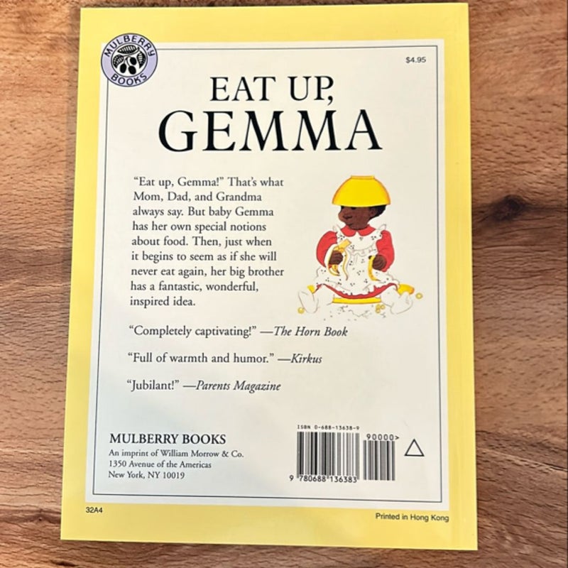 Eat up, Gemma