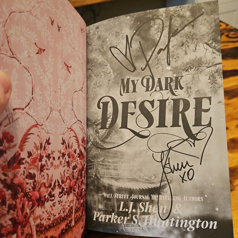 My Dark Desire Special Edition Signed