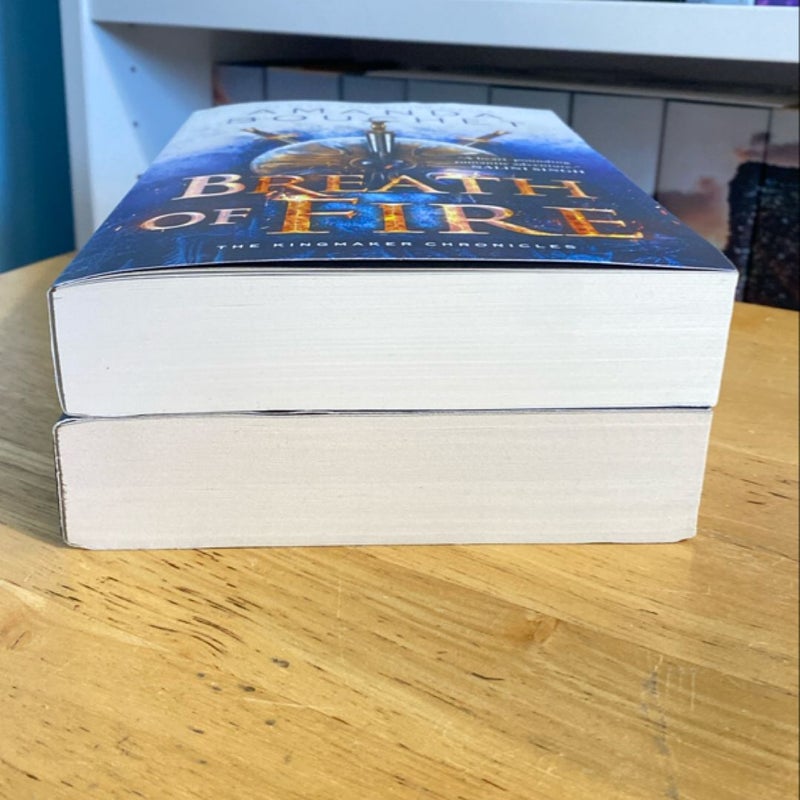 A Promise of Fire & Breath of Fire (Book 1 signed)