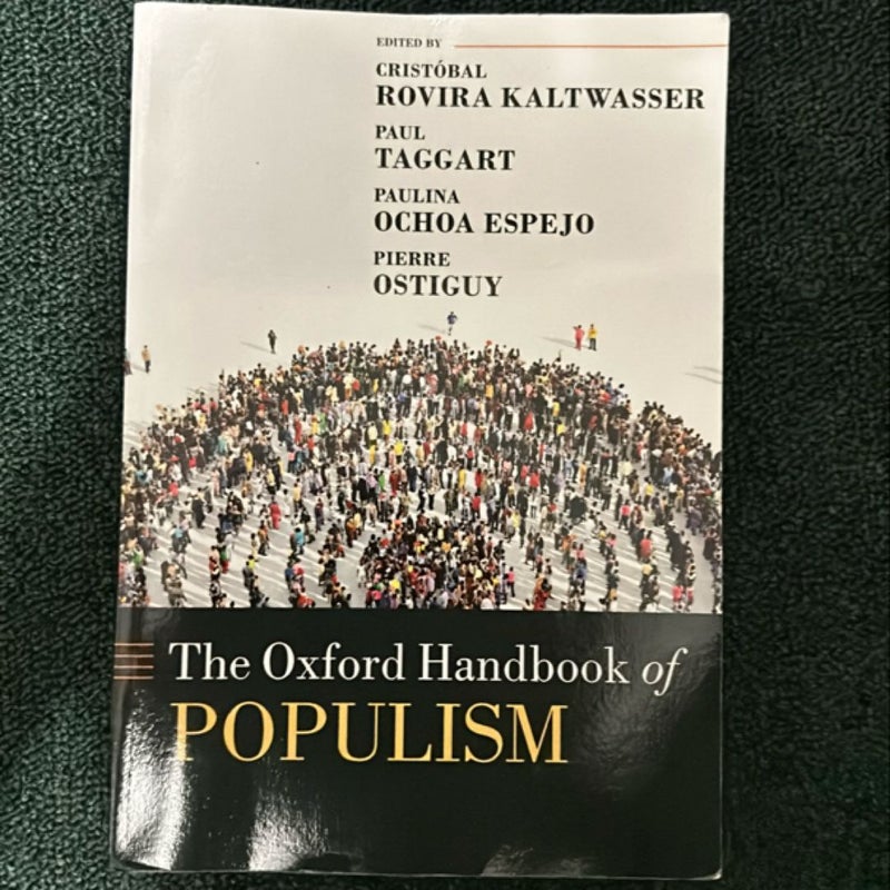 The Oxford Handbook of Populism