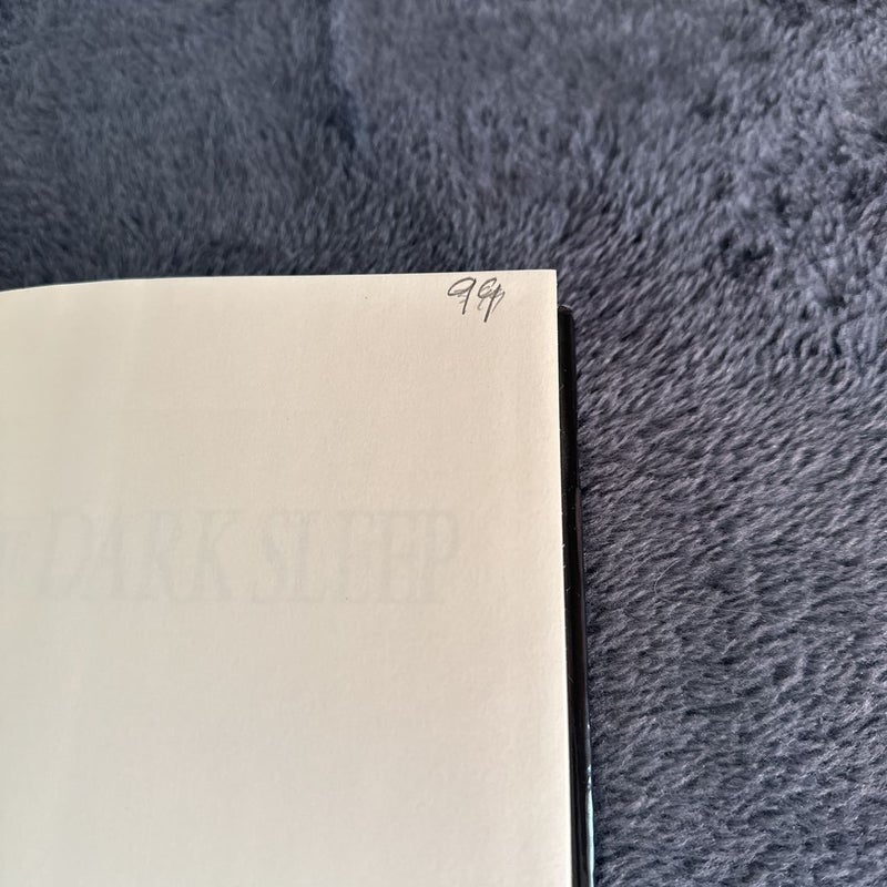 (First Edition) The Dark Sleep