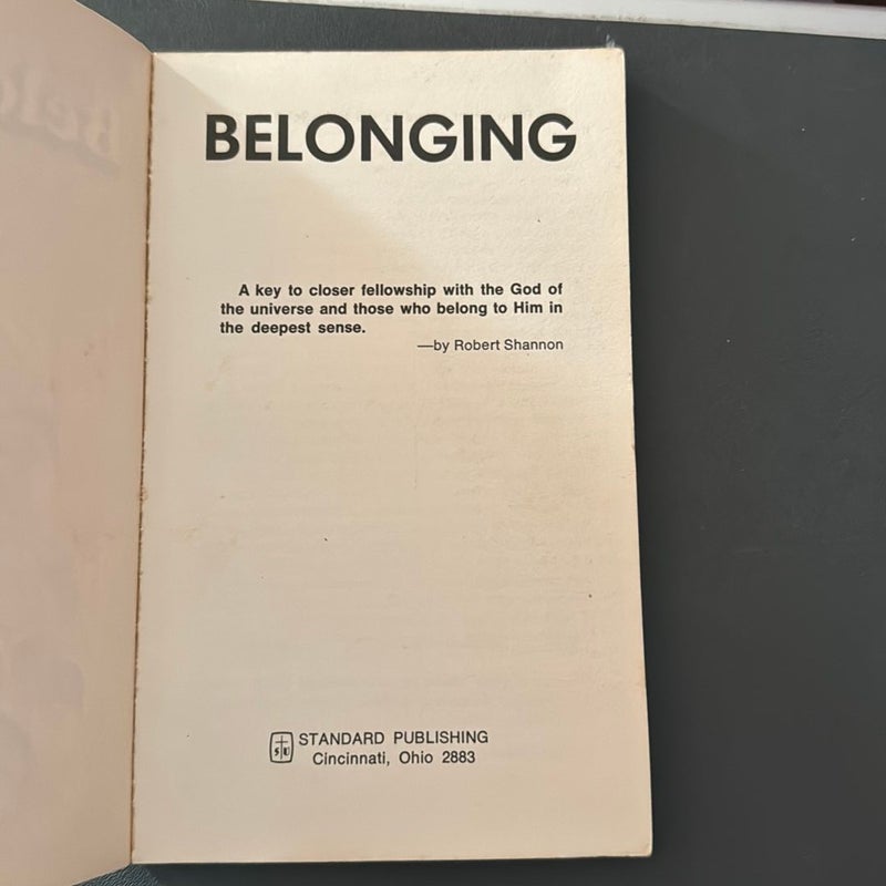 Belonging 