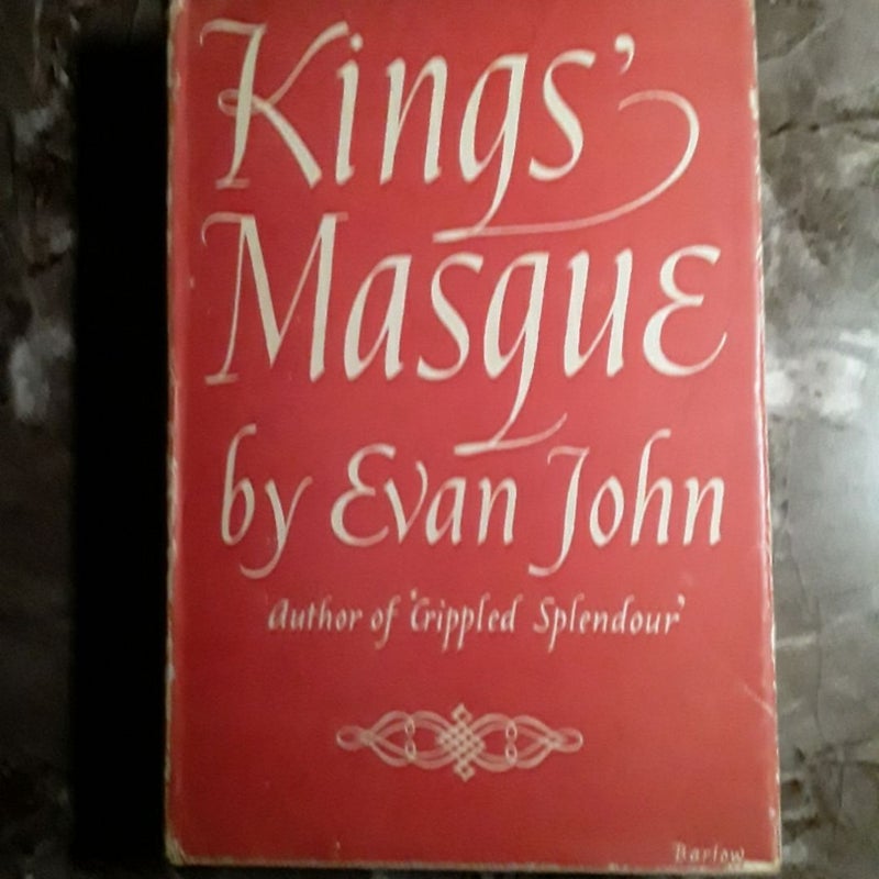 Kings' Masque novel about Count Fersen and Marie Antoinette 