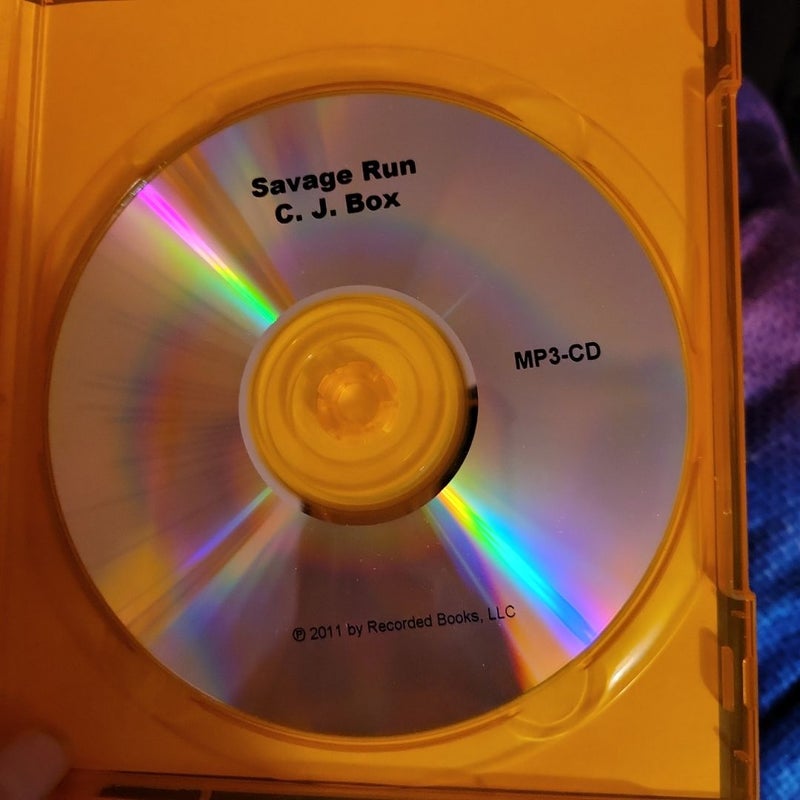 Savage Run MP3 CD