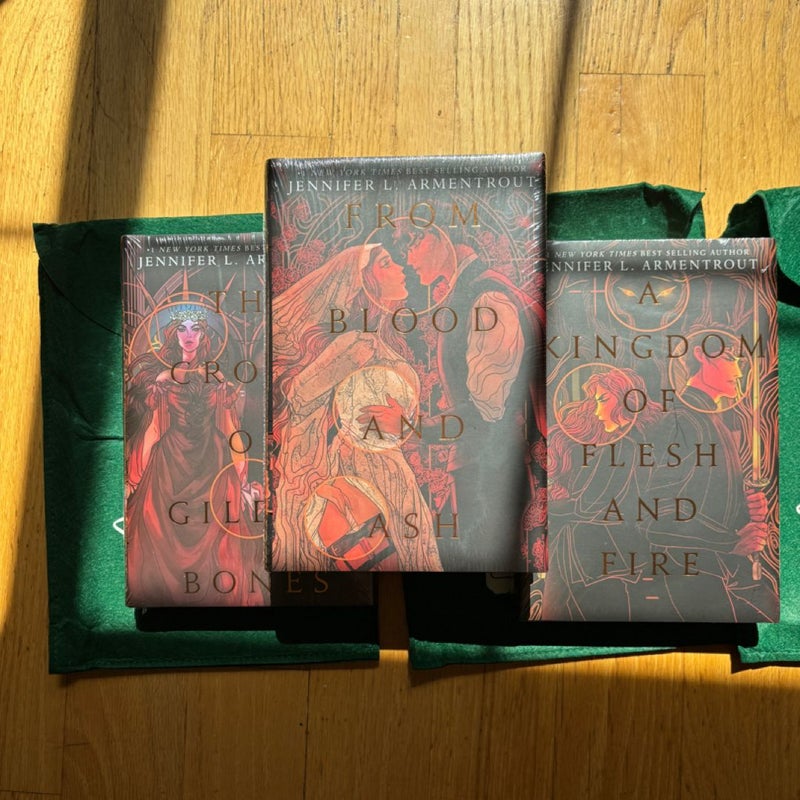 From Blood and Ash SIGNED Unread Bookish Box Special Edition set