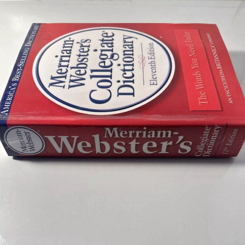 Merriam Webster's Collegiate Dictionary 11th Edition Paperback (Good Condition)