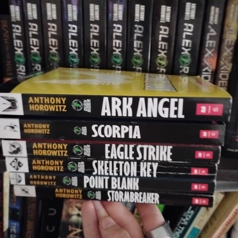 Alex Rider Series books 1-10
