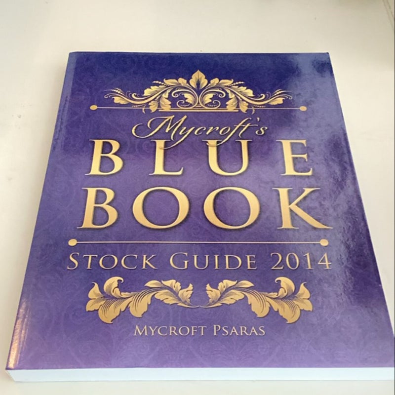 Mycroft's Blue Book Stock Guide 2014