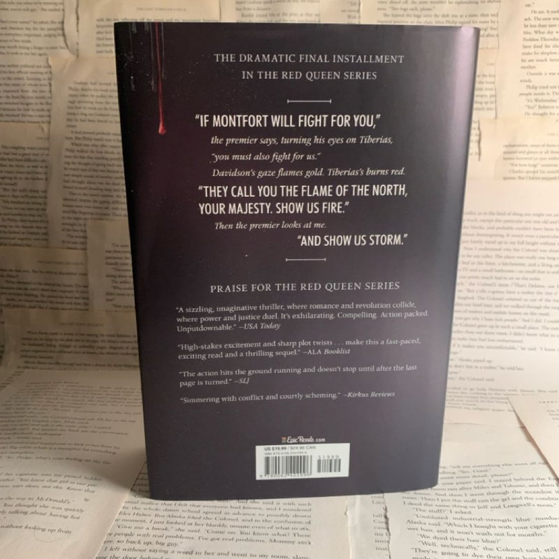 First Edition & Print: War Storm
