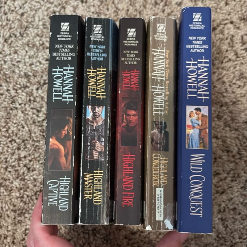 Hannah Howell Books (set of 5) by , Paperback | Pangobooks