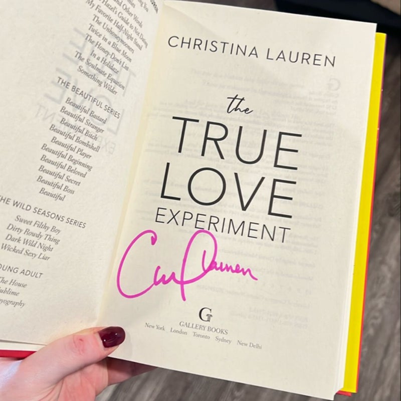 The True Love Experiment SIGNED