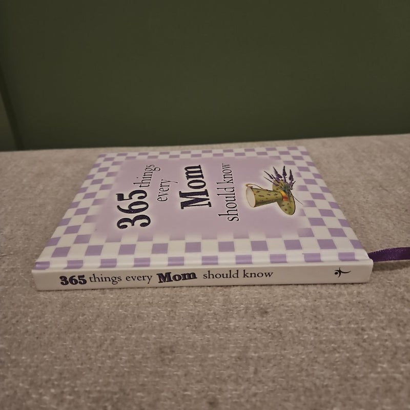 365 things every Mom should know