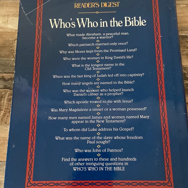 Who's Who in the Bible