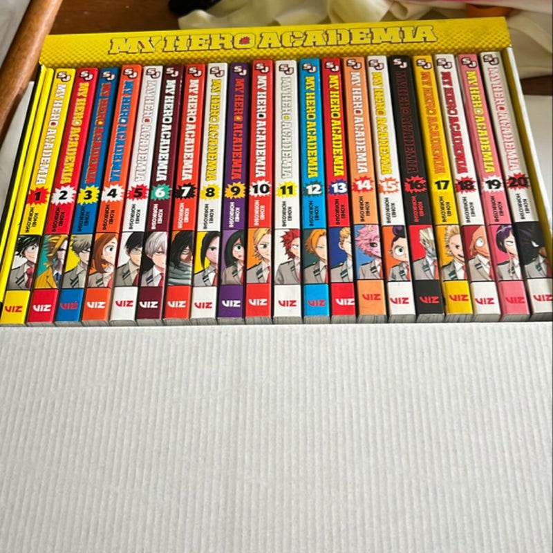 My Hero Academia Manga Vol 1–8 English Set By Kohei Horikoshi VIZ - Foto 8