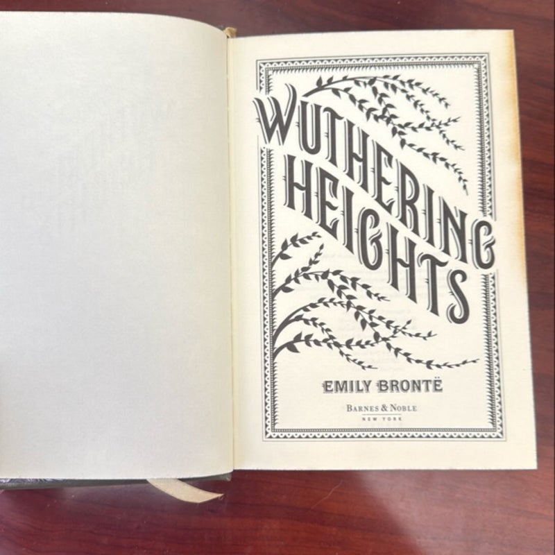 B&N Wuthering Heights Leather Clas- O/P