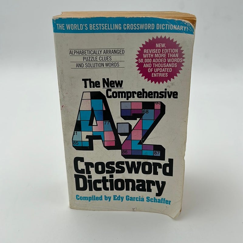 New Comprehensive a-Z Crossword Dictionary