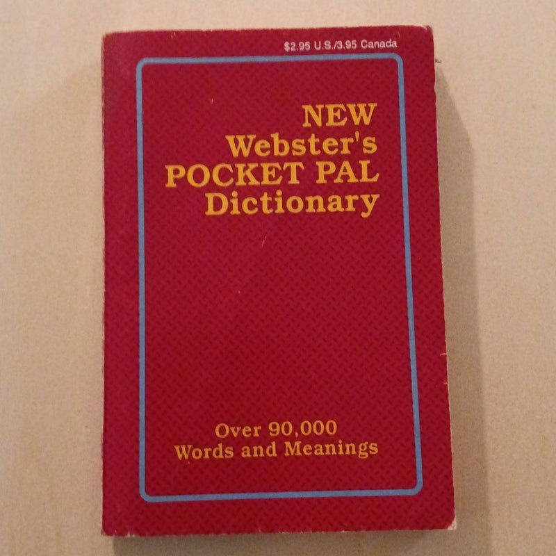 New Webster's Pocket Pal Dictionary