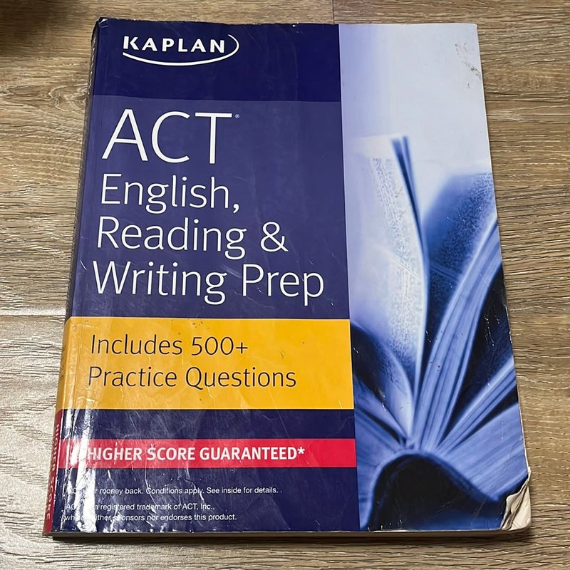 ACT English, Reading, and Writing Prep