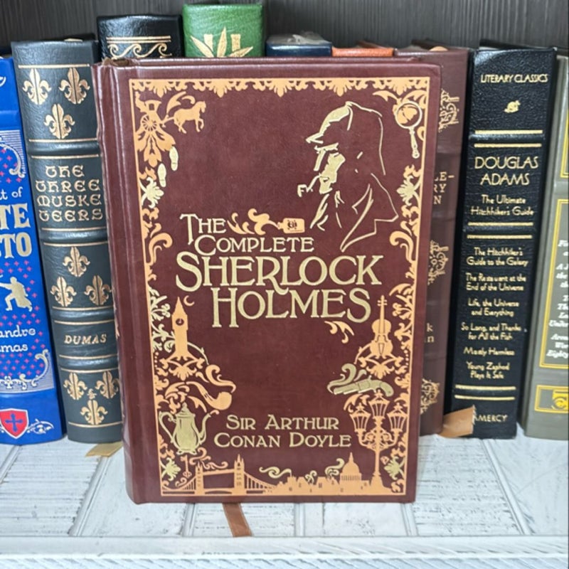 B&N Complete Sherlock Holmes Leather-O/P