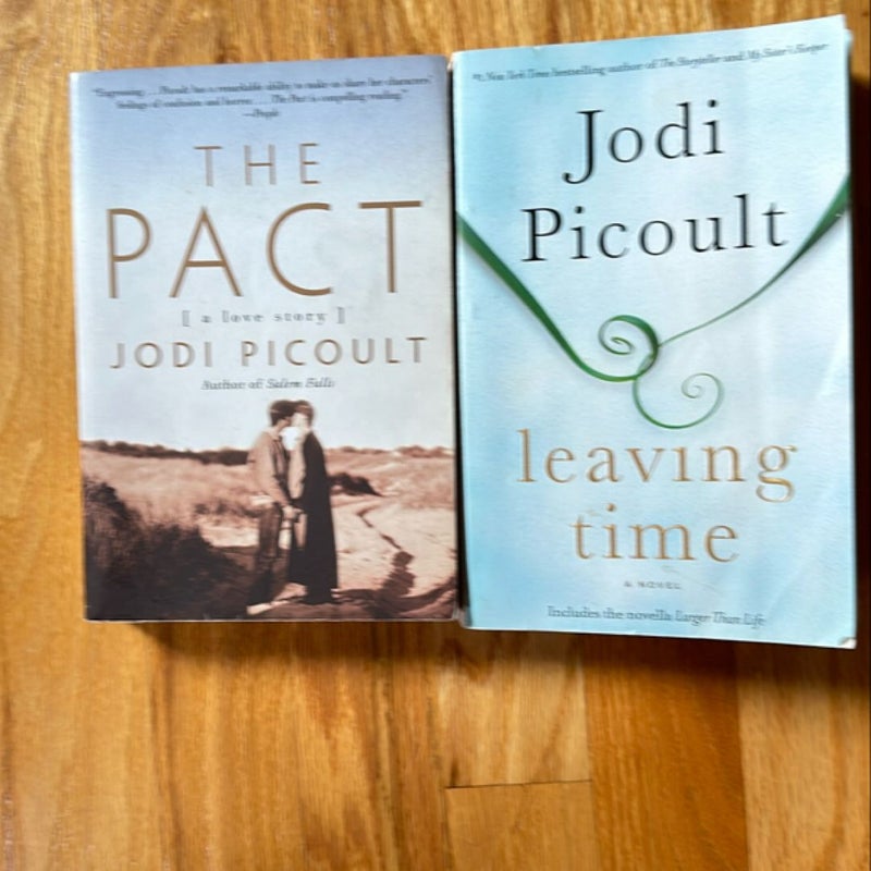 The Pact and Leaving Time by Jodi Picoult