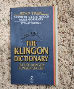 The klingon dictionary 