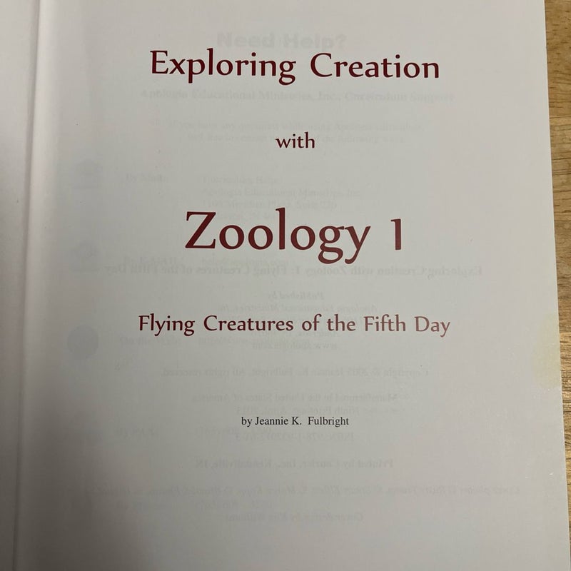 Exploring Creation with Zoology 1