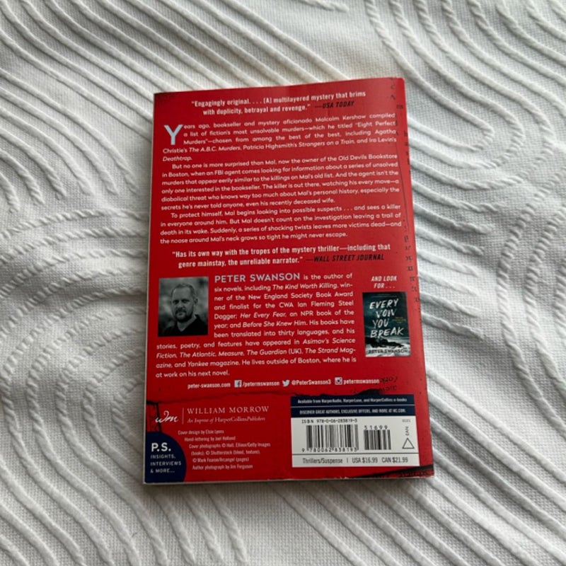 Eight Perfect Murders