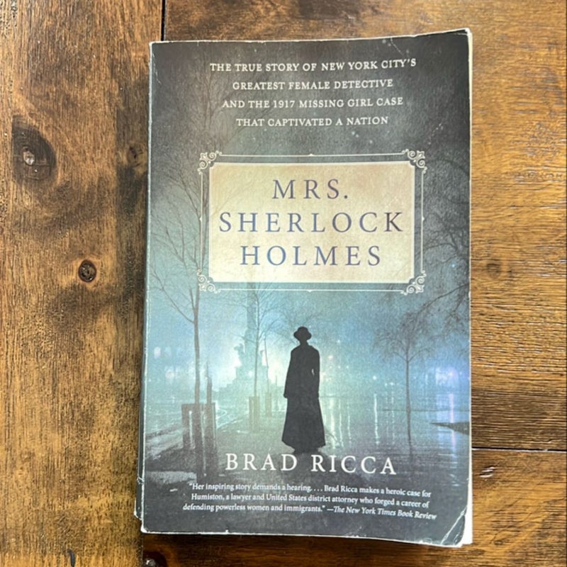 Mrs. Sherlock Holmes