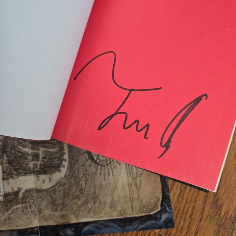 SIGNED +map Children of Blood and Bone 