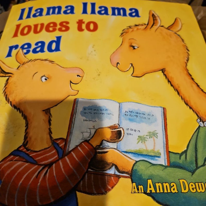Llama llama loves to read