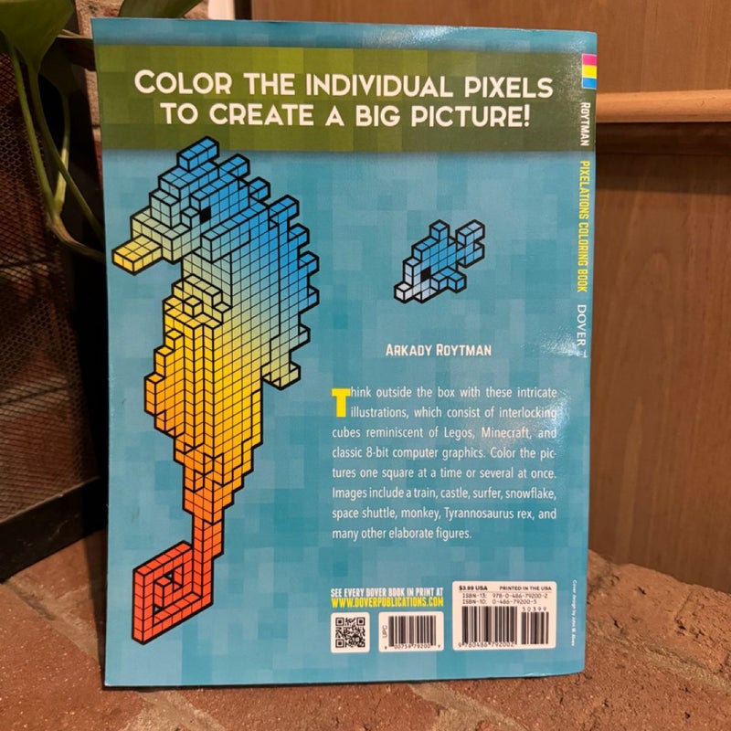 Pixelations Coloring Book