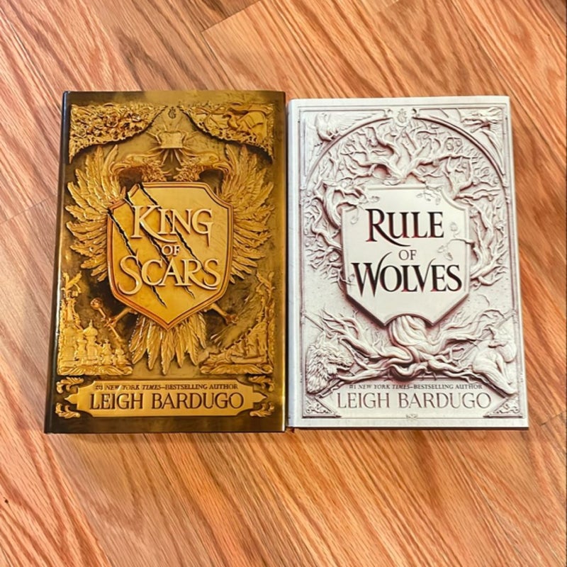 SIGNED King of Scars and Rule of Wolves