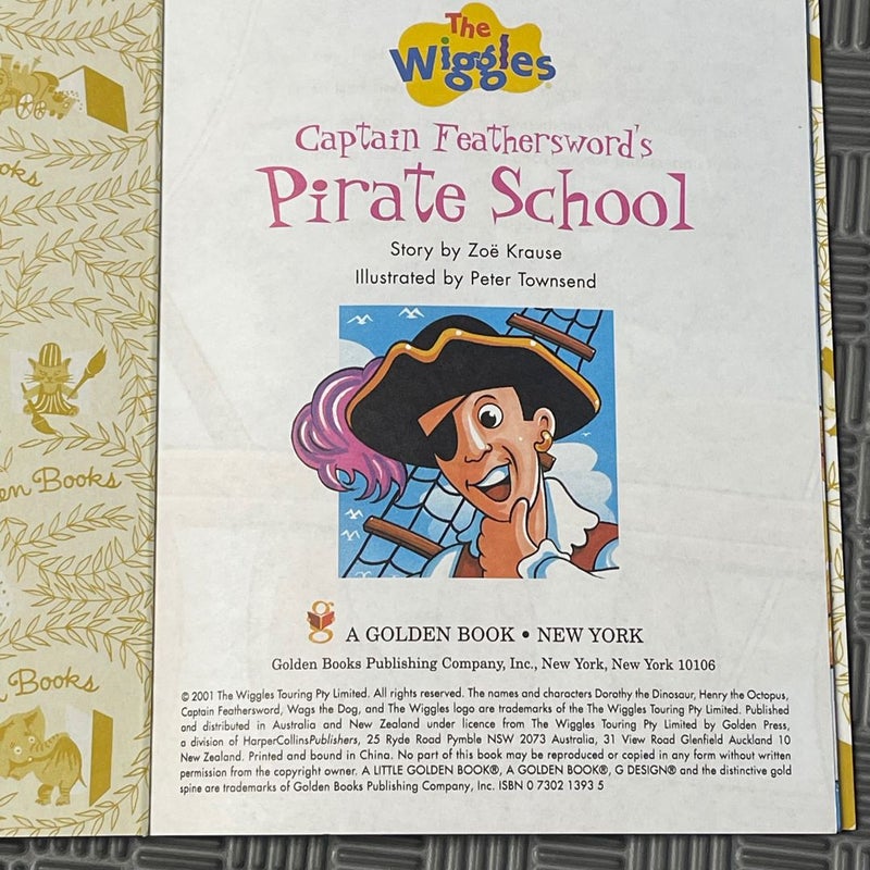 The Wiggles A Little Golden Book Book Lot of 4 