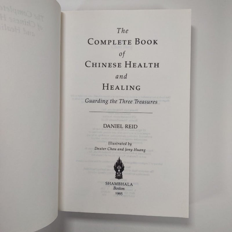 The Complete Book of Chinese Health and Healing