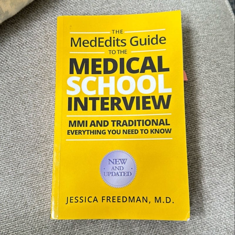 The MedEdite Guide to the Medical School Interview