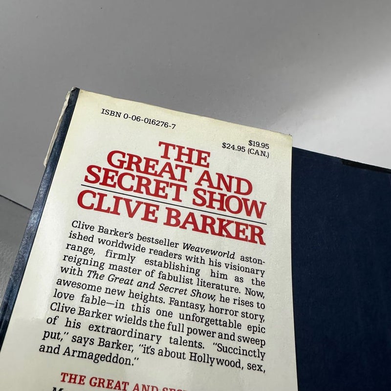 The Great and Secret Show (1st US Ed 1st print)