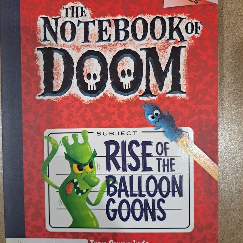 The Notebook of Doom series 1-6 and 11-12