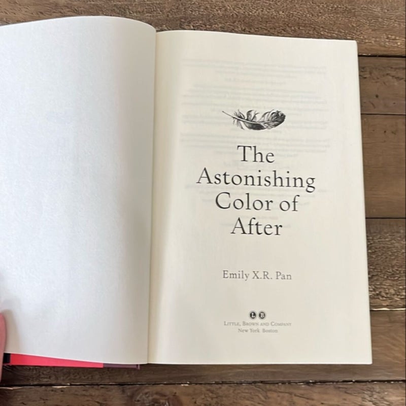 The Astonishing Color of After