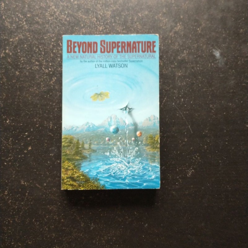 Beyond Supernature