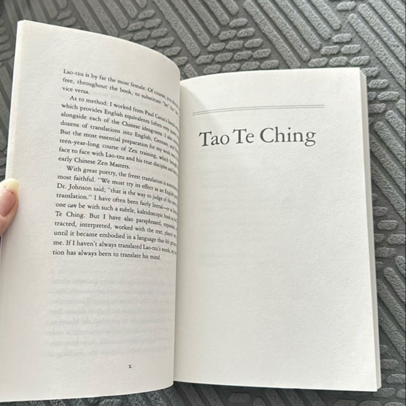 Tao Te Ching