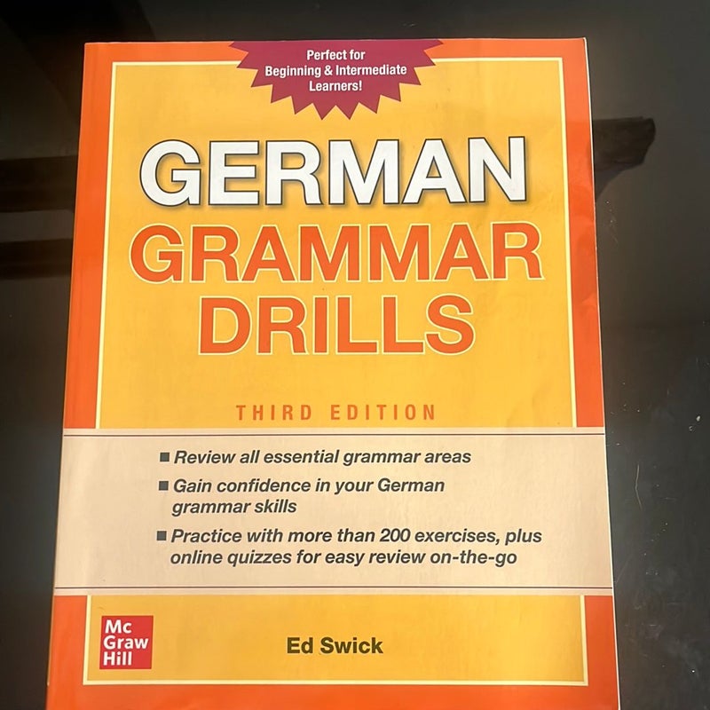 German Grammar Drills, Third Edition