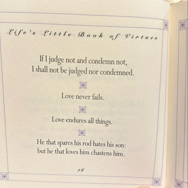 Life's Little Book of Virtues